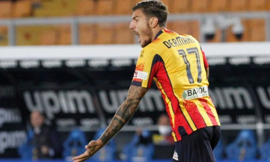 Kastriot Dermaku shënon në debutimin e tij me Lecce-n