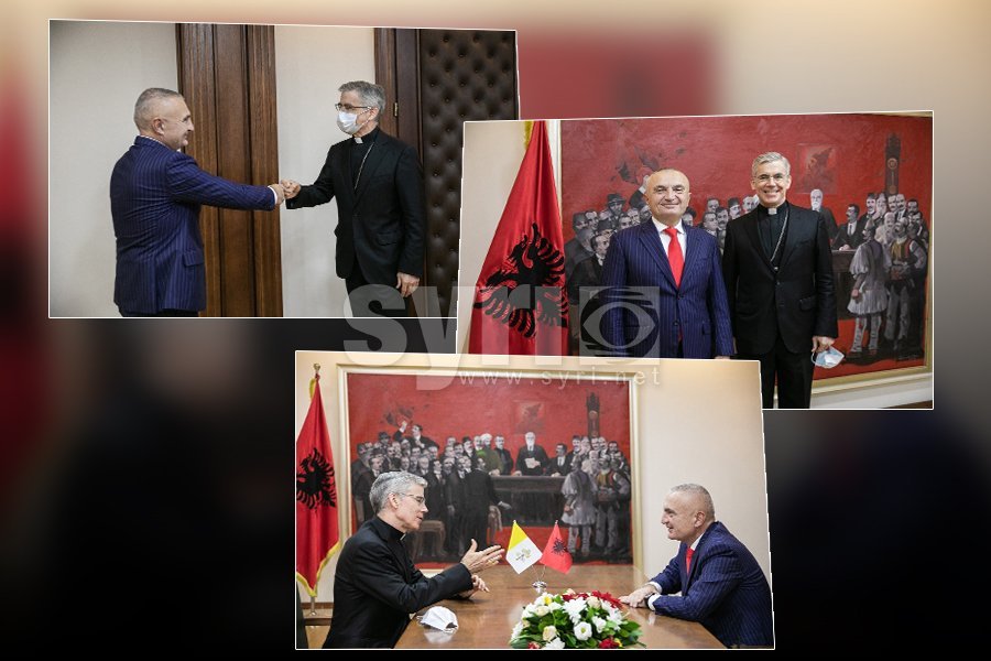 Meta pret në takim Nuncin Apolostik, Imzot Charles John Brown: Vatikani partner i rëndësishëm i Shqipërisë