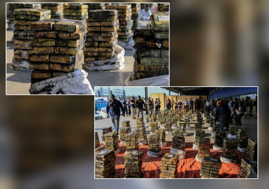 Kapet sasia rekord kokaine me vlerë 500 milion dollarë/ Ja ku e kishin fshehur trafikantët  