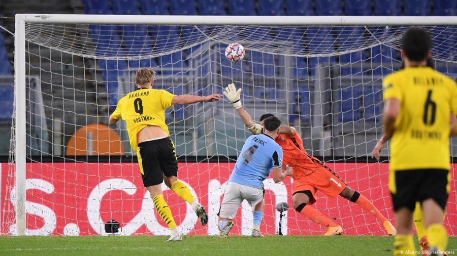 Vlerësimet për Strakoshën në fitoren e Lazios ndaj Dortmundit në Champions