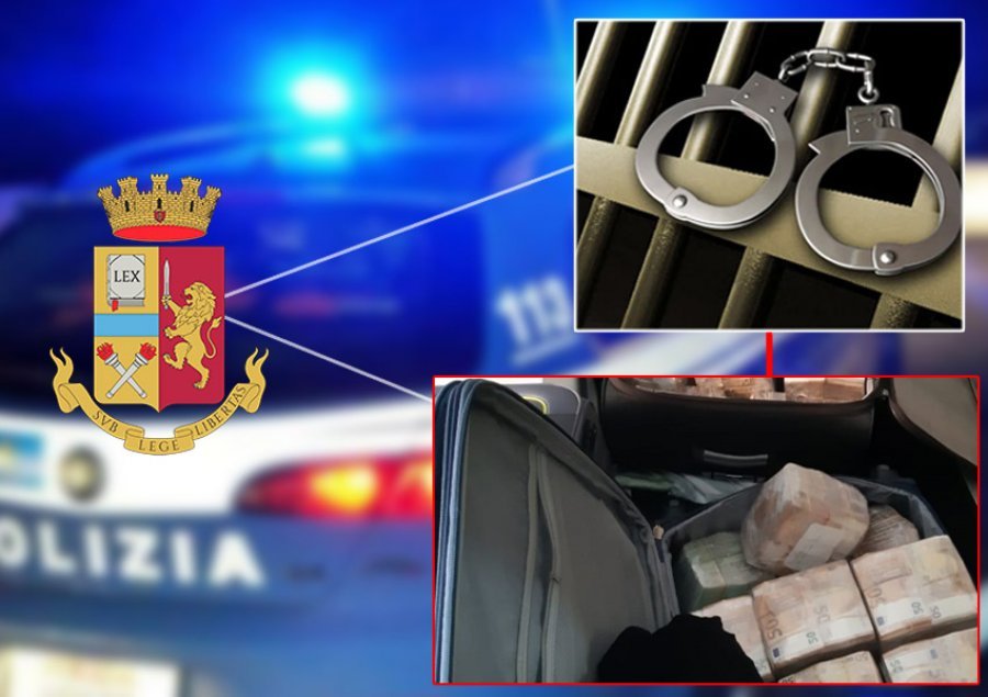 Mafiozët shqiptarë arrestohen me 3 milionë euro drogë në makinë
