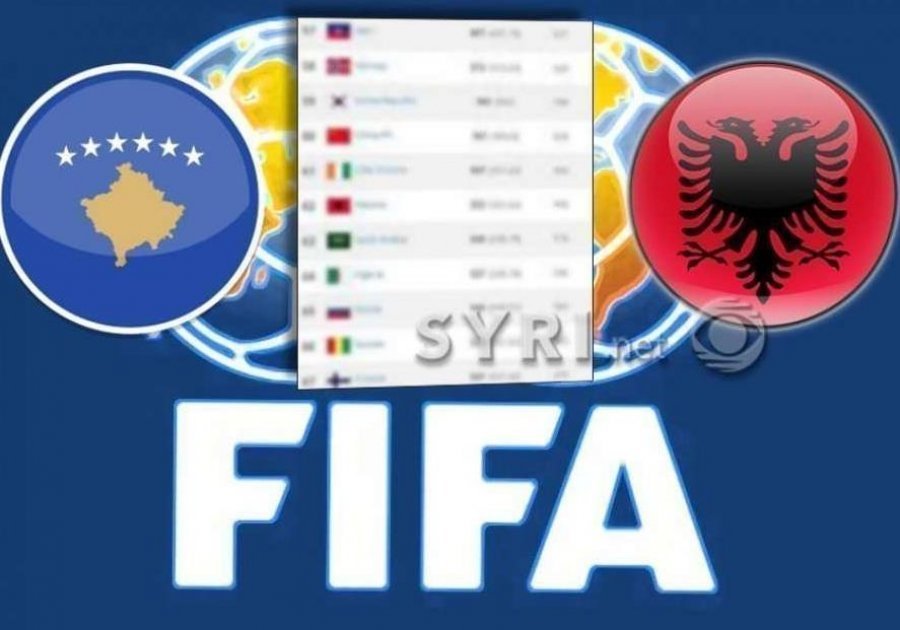 FOTO/ Shqipëria dhe Kosova pësojnë rënie në renditjen e FIFA-s
