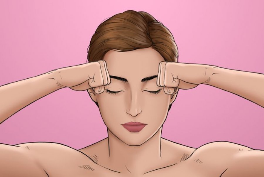 8 teknika për të masazhuar kokën nëse keni dhimbje