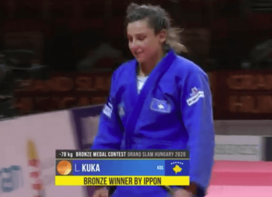 Vjen lajmi nga Budapesti/Loriana Kuka fiton medaljen e bronztë