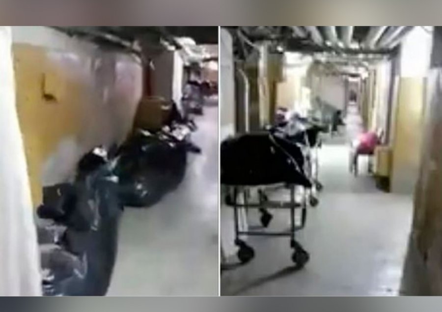 VIDEO/ Pamje të frikshme, ja si futen viktimat e Covid në qese të zeza mbeturinash 