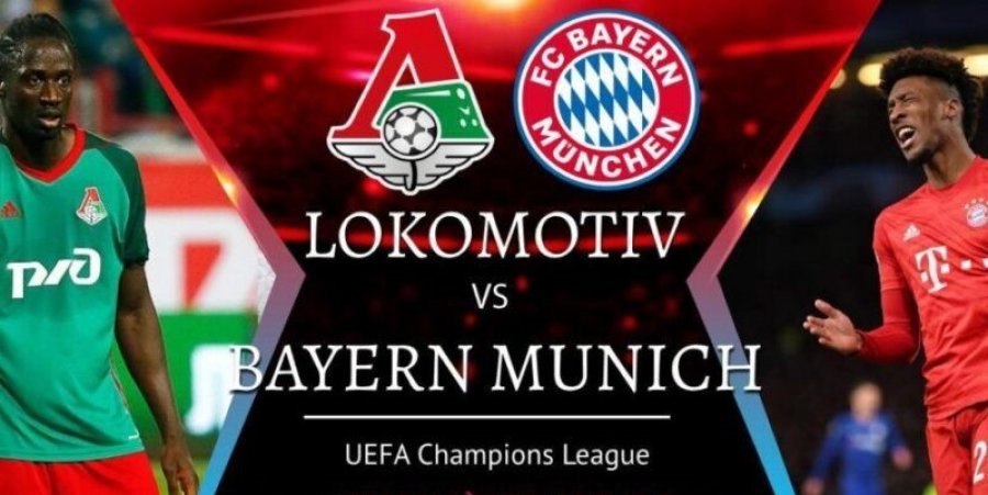 FOTO/ Lokomotiv Moskë-Bayern Munchen, publikohen formacionet zyrtare