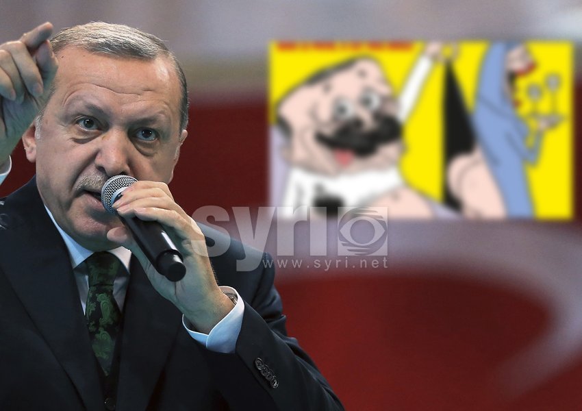 Karikatura/ Erdogan në faqen e parë të revistës “Charlie Hebdo”: Ouuuh! Profeti!