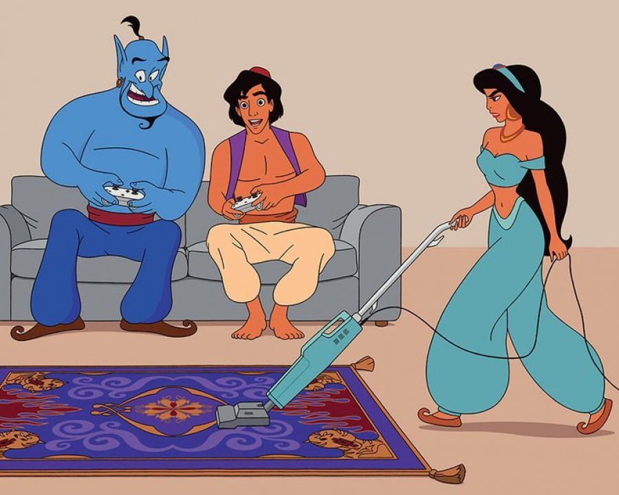 Një artist tregon se si do të dukeshin sot disa nga personazhet e Disney