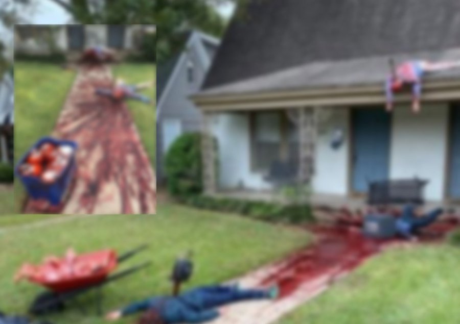 Pamje shokuese/ 4 trupa të 'masakruar' në mes të oborrit, policia rrethon shtëpinë e të riut