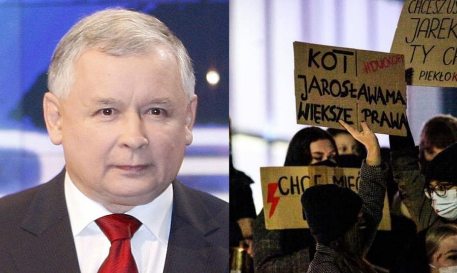 Poloni, Kaczynski sulmon feminizmin me shprehje apokaliptike