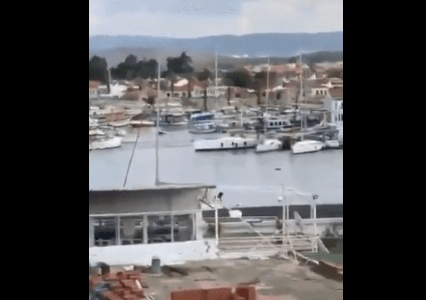 VIDEO/ Deti vërshon në rrugë, Qiproja  goditet nga tsunami 
