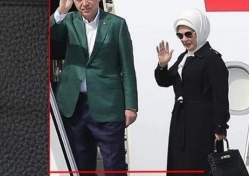 Perandoria e Erdoganit: Ai bën thirrje për bojkot ndaj Francës, e gruaja e tij mbanë çantë të shtrenjtë franceze