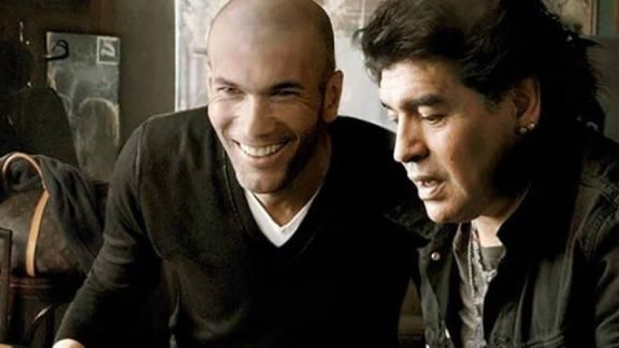 Mesazhi emocionues i Zinedine Zidane për Maradonën me rastin e datëlindjes