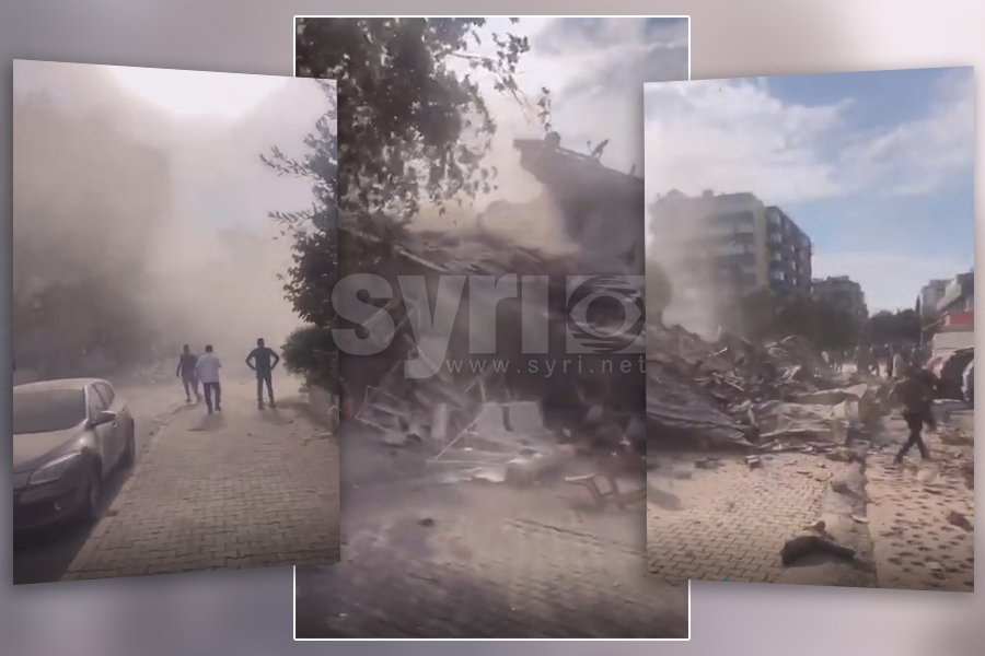 VIDEO/ Tërmeti në Turqi, ulërima njerëzish e pallate të shembur