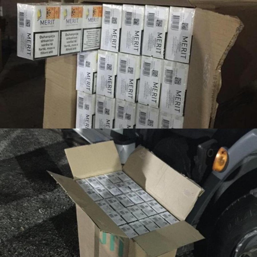 Sekuestrohen cigare kontrabandë në Vlorë, arrestohet shoferi i kamionit
