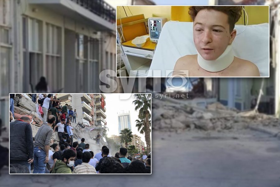 Kush është 14 vjeçari shqiptar që u plagos dje nga tërmeti
