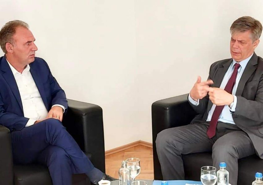 Limaj takon shefin e EULEX-it, flasin për forcimin e sundimit të rendit dhe ligjit