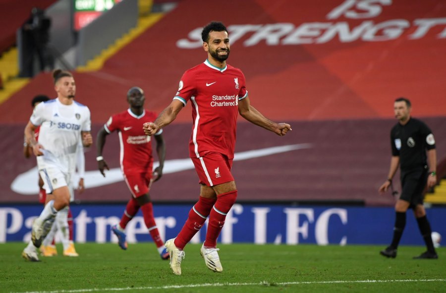 VIDEO/ Liverpool e nis me fitore, Salah shënon 3 gola ndaj Leeds