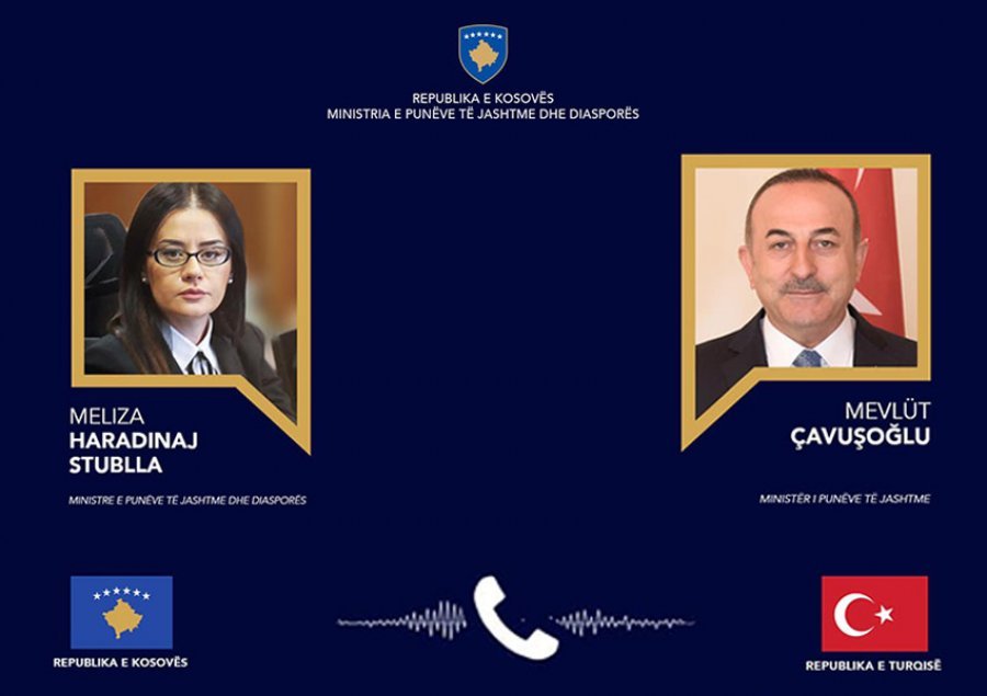 Ministrja Haradinaj bisedë me homologun turk: Jemi të përkushtuar, që njohjet ndërkombëtare të shtohen