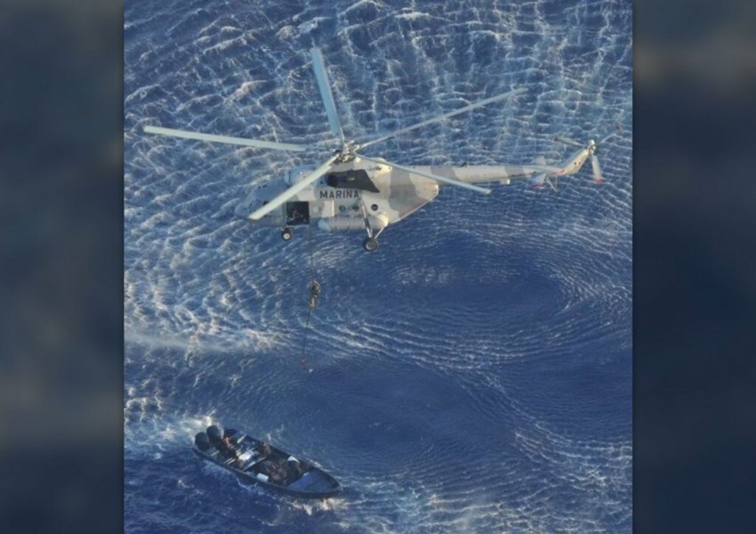 Tentuan të transportonin kokainë drejt SHBA, DEA dhe Marina Meksikane i kapin ‘mat’ në det