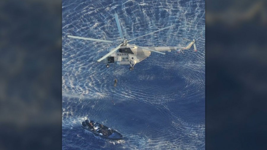 Tentuan të transportonin kokainë drejt SHBA, DEA dhe Marina Meksikane i kapin ‘mat’ në det