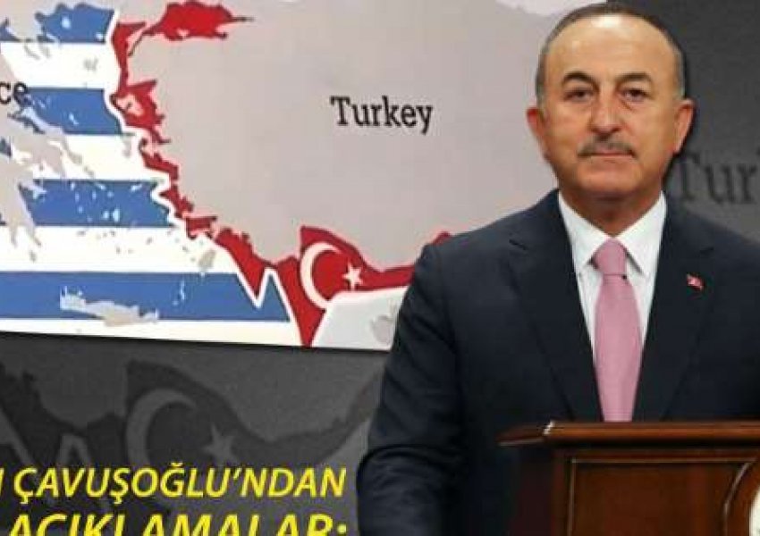 Ministri turk nxjerr hartën: Nuk jemi tërhequr, nuk ka paqe për Greqinë...