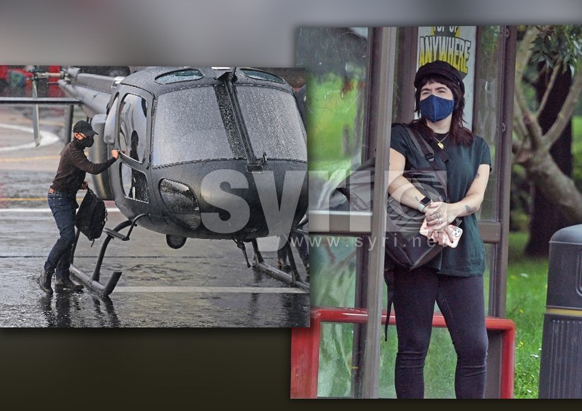 Fotot që po bëjnë xhiron e rrjetit/ Tom Cruise me helikopter privat, vajza e tij pret autobuzin 