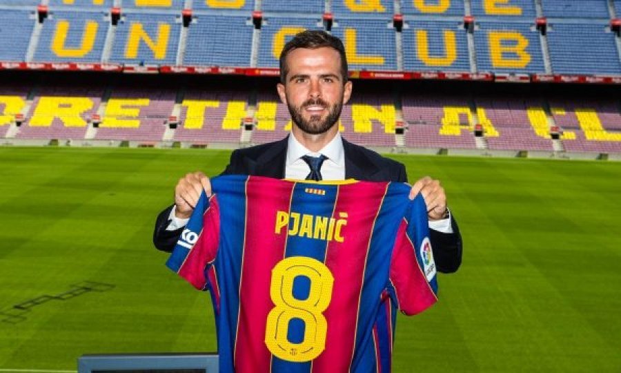 Pjanic ‘rrëmben’ numrin 8 tek Barcelona, trashëgon fanellën e Iniestës