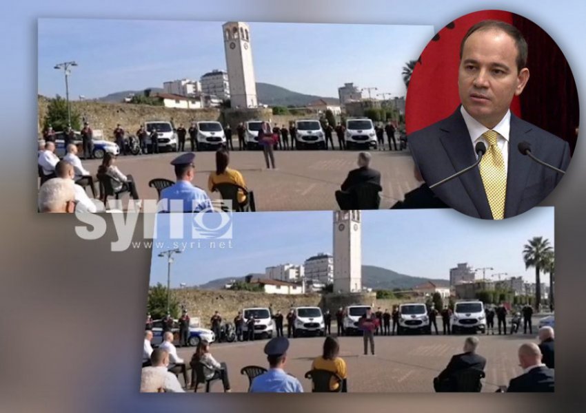 Mitingu politik i policisë në Elbasan/ Nishani: I kanë thënë vetë burgut 'hapu'