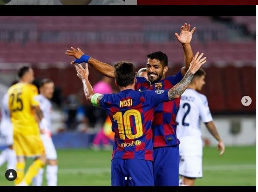 Suarez qëndron tek Barça, mbërrin në stërvitje me Messin