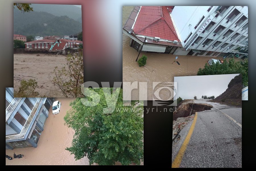 VIDEO/ Stuhia që perfshiu Greqinë: Fatkeqësia në Mouzaki e Karditsa parë nga lart