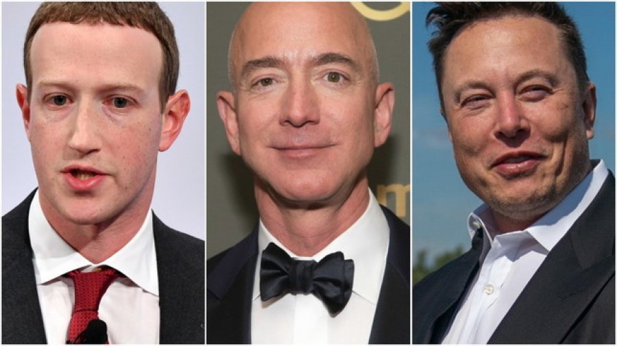 Shifrat stratosferike/ Pandemia i bëri më të pasur! Bezos, Musk dhe Zuckerberg fituan 845 miliardë dollarë  