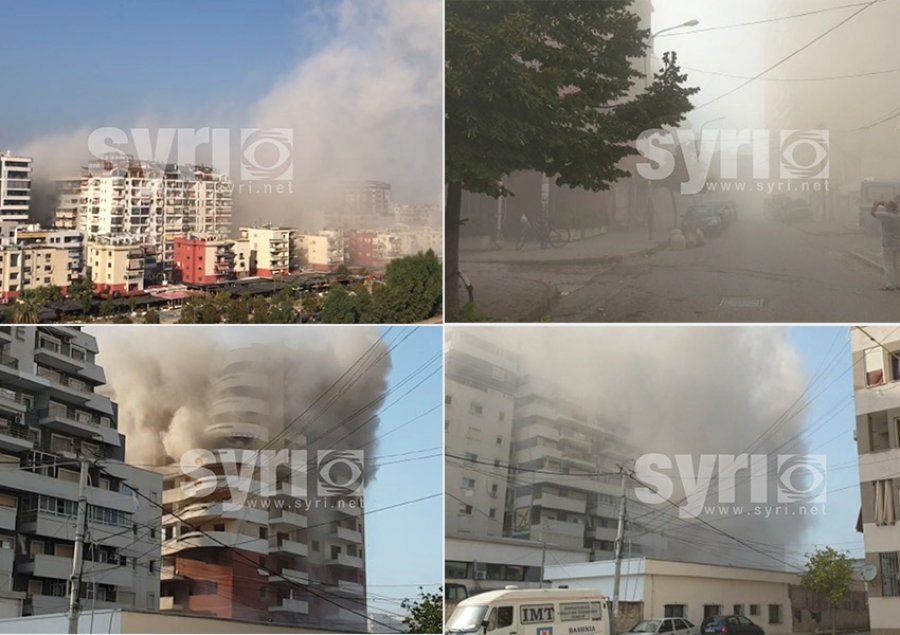 VIDEO/ Forcat xheniere hedhin në erë pallatin me 180 apartamente në Durrës