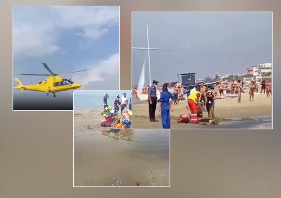 VIDEO/ Atentat shqiptarit në mes të plazhit, tmerr e panik në Itali