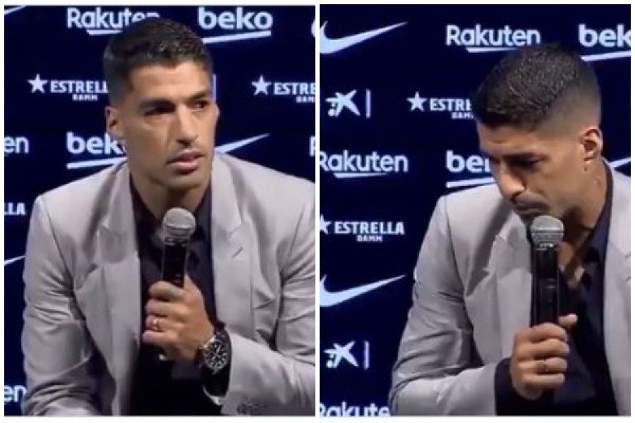 VIDEO/ Suarez ndahet me Barcelonën, qan gjatë intervistës