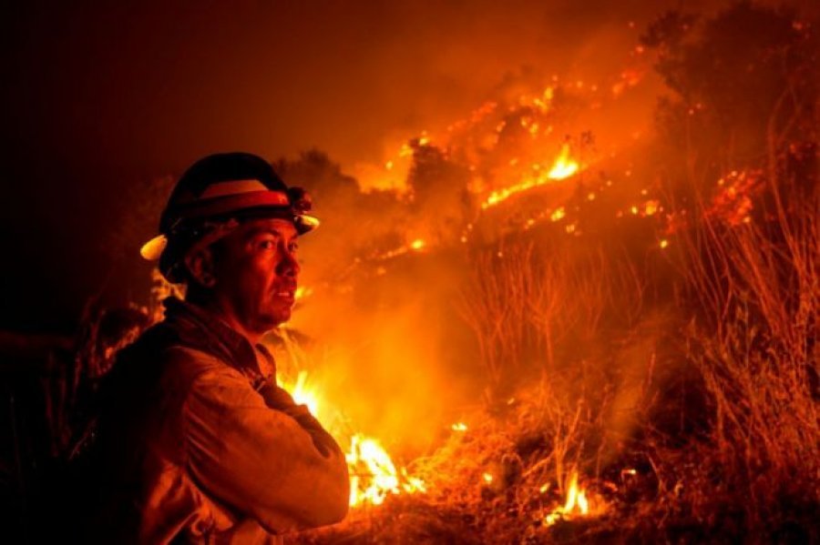 Ngrohja globale po i fryn zjarreve të tërbuara në Kaliforni