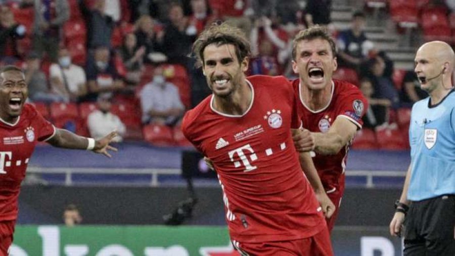 Javi Martinez ‘heroi’ i Superkupës së Europës, gol deçiziv për Bayernin si në 2013-ën   