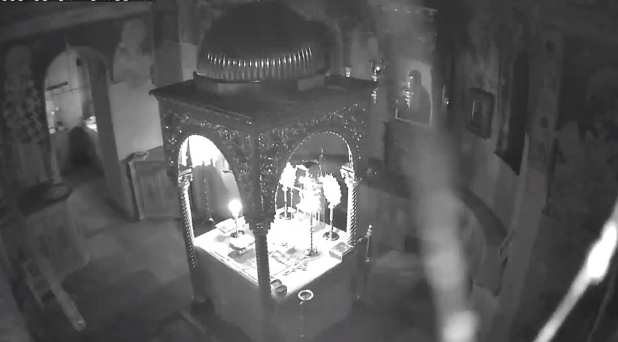 VIDEO/ Shihni momentin kur tërmeti i shkallës 5,2 rihter godet Malin Athos