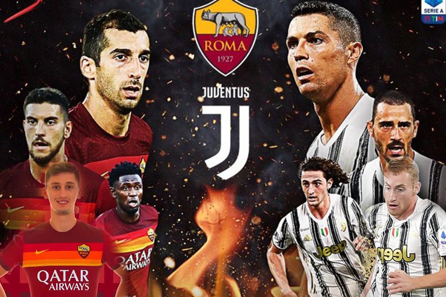 Serie-A: Klasikja Roma - Juventus, ja si pritet të rreshtohen skuadrat 