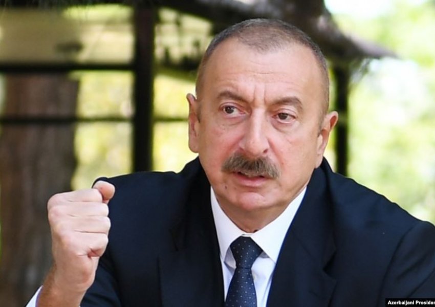 Zotohet Presidenti i Azerbajxhanit: Luftojmë derisa ushtria armene të largohet nga tokat tona