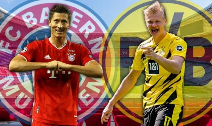Formacionet zyrtare: Bayern Munich - Borussia Dortmund