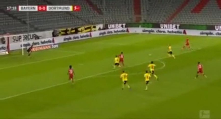 VIDEO/ Shënohet goli i parë në Bayern Munich - Dortmund