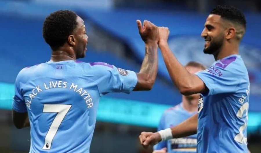 Manchester City 'shkërmoq' Burnley-n, Newcastle fiton me penallti ndaj Newport