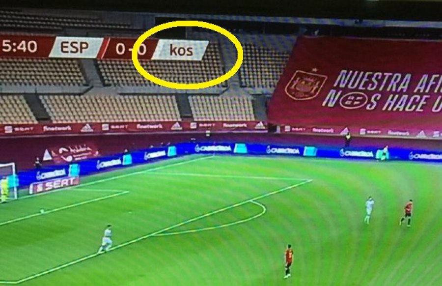 Skandaloze/ Spanja injoron në maksimum Kosovën, shikoni si ia shkruajnë emrin!