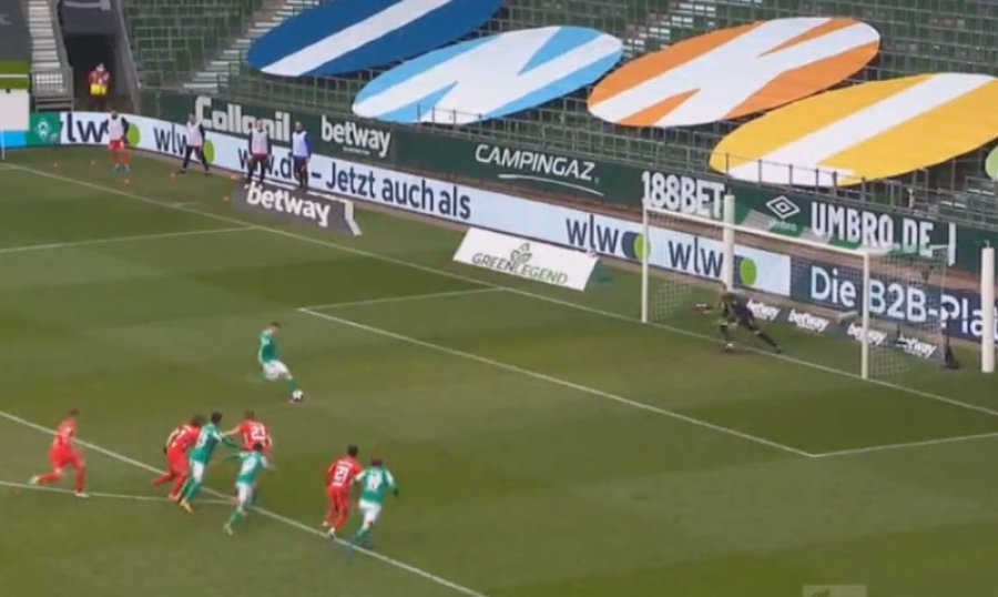 VIDEO/ Rashica përballë penalltisë, ja çfarë bën shqiptari!