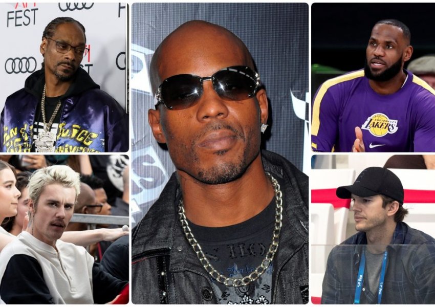 Bieber, Snoop Dogg, LeBron, Kucher: Me dhimbje kujtojnë DMX