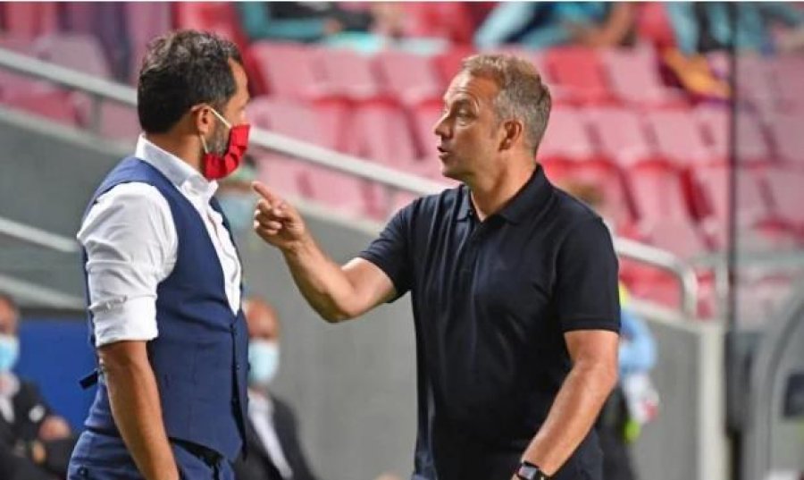 Legjendat e Bayern shqetësohen për tensionet midis Flick dhe Salihamidzic