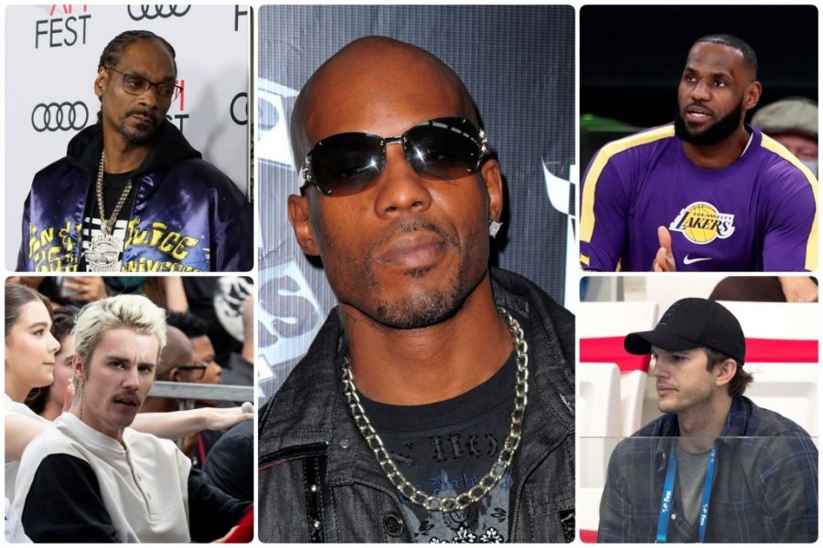 Bieber, Snoop Dogg, LeBron, Kucher: Me dhimbje kujtojnë DMX