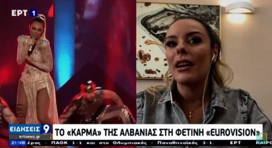 VIDEO/ Trondit përfaqësuesja e Shqipërisë në Eurovision: Stërgjyshi im me origjinë greke...