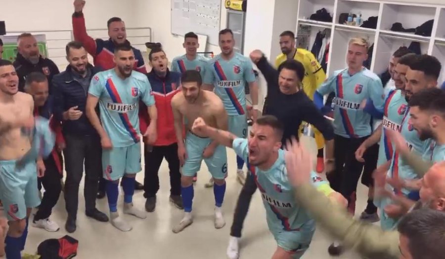 VIDEO/ Festë e 'çmendur' në Shkodër pas kualifikimit në finale